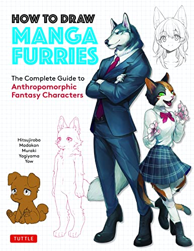 Cover of How to Draw Manga Furries: The Complete Guide to Anthropomorphic Characters
