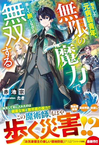 転生した元病弱青年、無限の魔力で楽しく旅しながら無双する