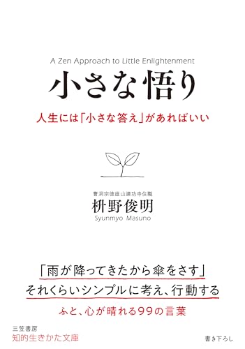 小さな悟り 人生には「小さな答え」があればいい