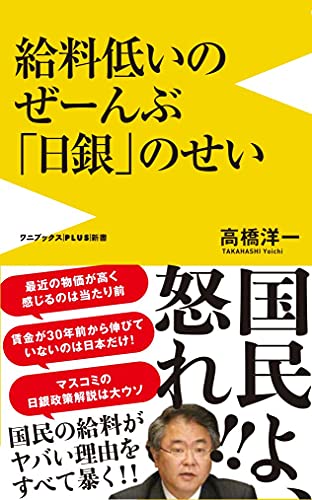給料低いのぜーんぶ日銀のせい