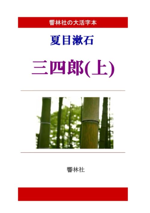 【大活字本】夏目漱石「三四郎(上)」(響林社の大活字本シリーズ)【POD】