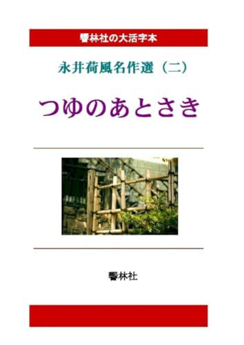【大活字本】永井荷風名作選(二)「つゆのあとさき」【POD】