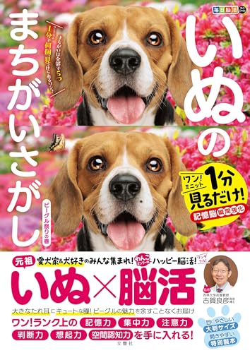 毎日脳活スペシャル いぬのまちがいさがし ビーグル祭りの巻