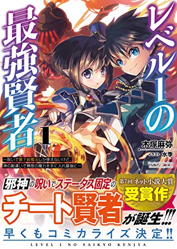 レベル1の最強賢者(1) 〜 呪いで最下級魔法しか使えないけど、神の勘違いで無限の魔力を手に入れ最強に 〜