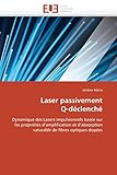 Laser Passivement Q D%C3%A9clench%C3%A9: Dynamique Des Lasers Impulsionnels Bas%C3%A9e Sur Les Propri%C3%A9t%C3%A9s D'amplification Et D'absorption Saturable De Fibres Optiques Dop%C3%A9es