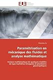 Param%C3%A9trisation En M%C3%A9canique Des Fluides Et Analyse Math%C3%A9matique