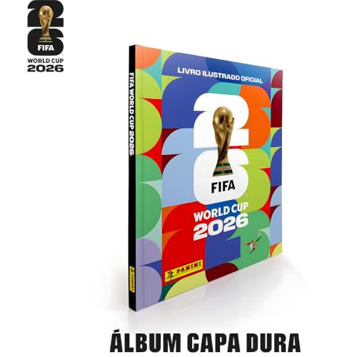 Copa do Mundo 2026 Álbum de Figurinhas Capa Dura FIFA WORLD ...