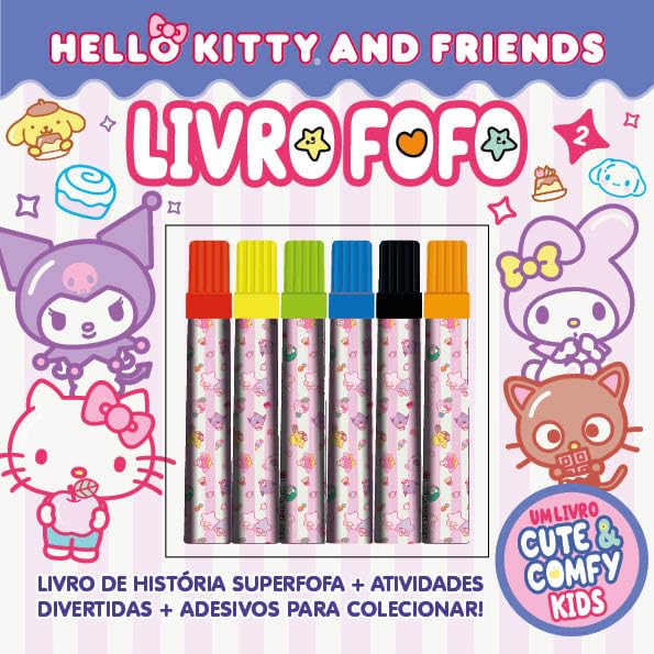 Hello Kitty and Friends - Cute & Comfy Kids - Livro Fofo