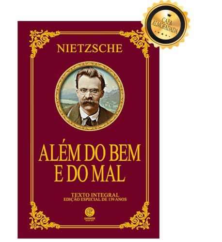 Capa do livro Além do Bem e do Mal - Edição de Luxo Almofadada