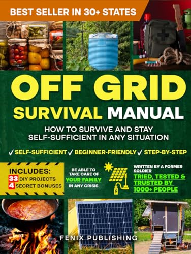 Cover of Off Grid Survival Book: Diy Survival Project Book - No Grid Survival Guide