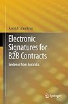Electronic Signatures for B2B Contracts Evidence from Australia