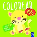 Colorear Es Fcil Tigre Ms De 30 Adhesivos Reutilizables