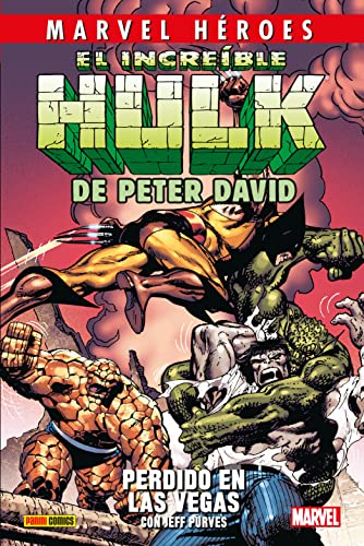 Marvel héroes 108 el increíble hulk de peter davis 2. perdido en las vegas book cover