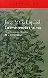 La resistencia íntima