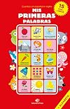 Mis primeras palabras: Mis primeras palabras Cuentos para bebés - 15 minilibros para aprender palabras – Distintas temáticas, de cartón y cuentos apilables para jugar a construcciones: 1