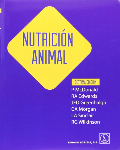 Libro Nutrición animal de Peter McDonald