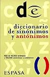 Diccionario De Sinonimos Y Antonimos (Espansa De Bolsillo Series)