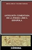 Antologa Comentada De La Poesa Lrica Espaola Crtica Y Estudios Literarios