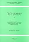 Fontes iudaeorum regni castellae III: Proceso Inquisitorial contra los Arias D&Atilde;&iexcl;vila Segovianos