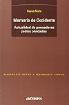 MEMORIA DE OCCIDENTE (Spanish Edition)