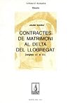 Contractes de matrimoni al delta del Llobregat, segles XIV a XIX