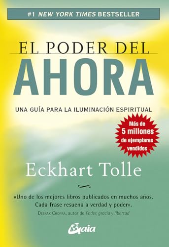 Portada de El poder del ahora, de Eckhart Tolle