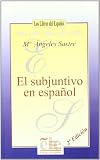 El Subjuntivo En Espaol Libros Del Espaol
