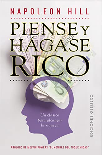 Portada de Piense y hágase rico, de Napoleon Hill