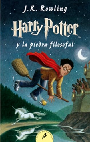 Portada de Harry Potter y la piedra filosofal, de J. K. Rowling