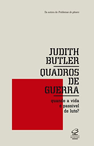 Capa do livro Quadros de guerra: Quando a vida é passível de luto?