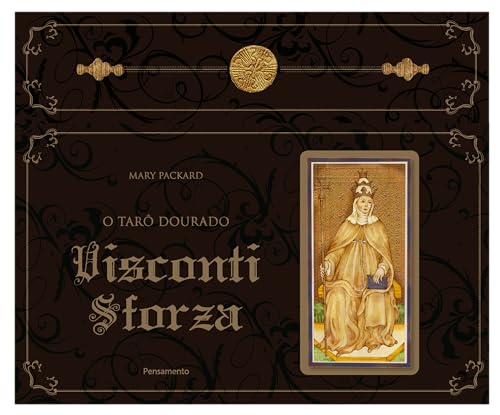 O tarô dourado Visconti-Sforza - caixa com livro + 78 cartas