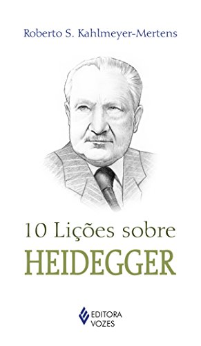 Capa do livro 10 lições sobre Heidegger
