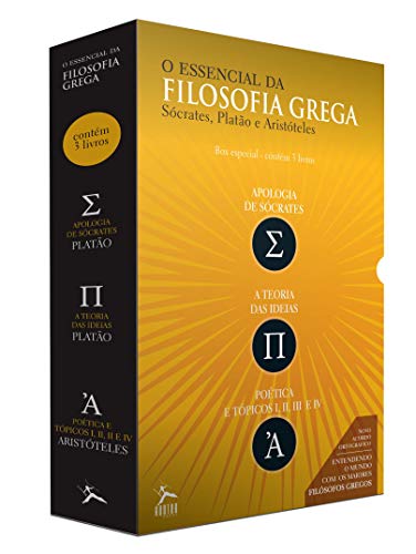 Capa do livro Essencial da Filosofia Grega - Box 3 Livros