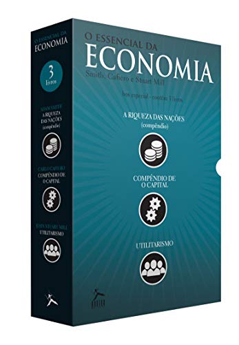 Capa do livro Essencial da Economia - Box 3 Livros
