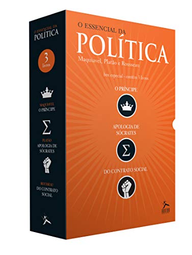 Capa do livro Essencial da Política - Box 3 Livros