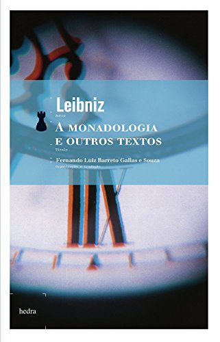 Capa do livro A Monadologia e outros textos
