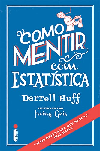 Capa de Como Mentir com Estatística, Darrell Huff