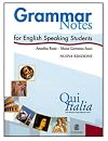 Qui Italia: Grammar Notes for English Speaking Students (Italian Edition)