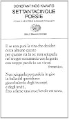 Settantacinque poesie