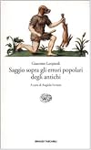 Saggio sopra gli errori popolari degli antichi