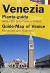 Venezia. Pianta-guida della cittร con musei e chiese. Ediz. italiana e inglese