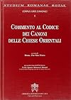 Commento al Codice dei canoni delle Chiese orientali