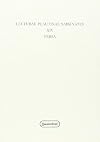 Lecturae Plautinae Sarsinates, XIV. Persa