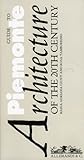 Guide To Piedmont Architecture Of The 20th Century 1902 2006