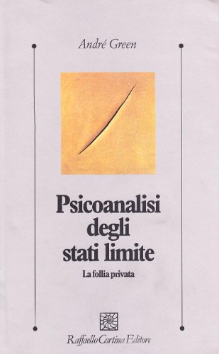Copertina: Psicoanalisi degli stati limite