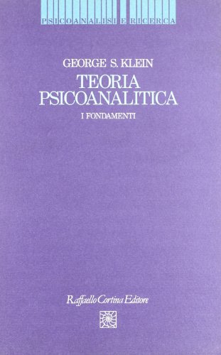 Copertina: Teoria Psicoanalitica