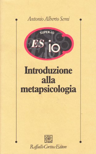 Copertina: Introduzione alla metapsicologia