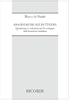 Analisi musicale in itinere : questionari e soluzioni per lo sviluppo dell'intuizione analitica