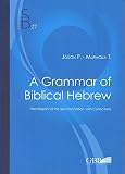 A Grammar Of Biblical Hebrew
