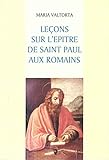 Le%C3%A7ons Sur L'%C3%A9p%C3%AEtre De Saint Paul Aux Romains